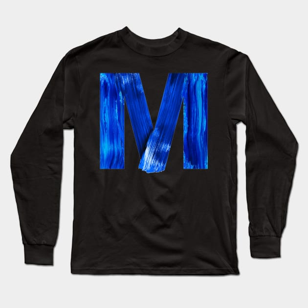 M Long Sleeve T-Shirt by TeeTrendz